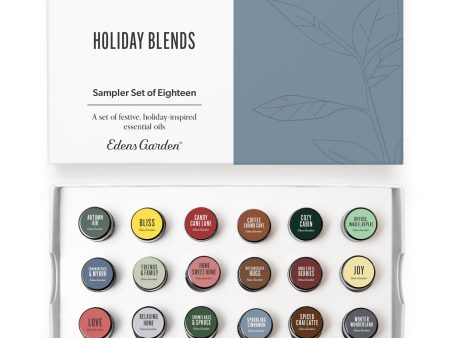 Holiday Essential Oil Blends- Sampler Set of 18 on Sale