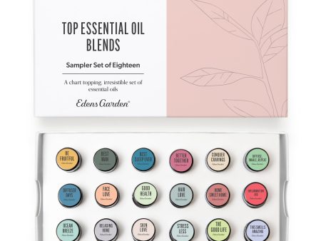 Top Essential Oil Blends- Sampler Set of 18 Discount