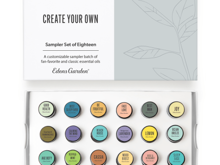 Create Your Own Essential Oil 18 Sampler Set Discount